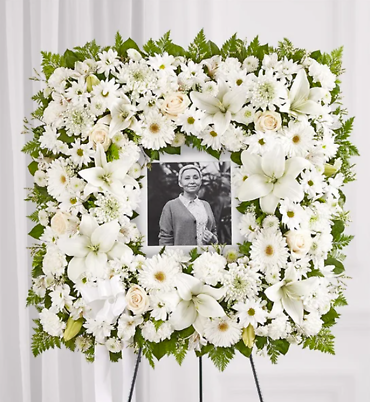 Sentimental Solace Wreath&trade; - All White