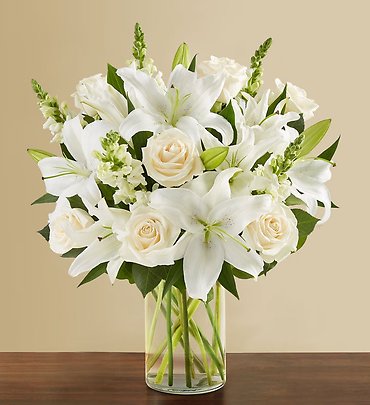 Classic All White Arrangement&trade;