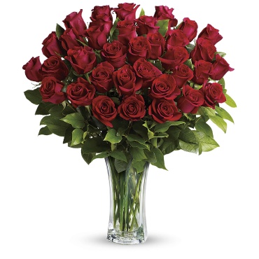 Love and Devotion - Long Stemmed Red Roses