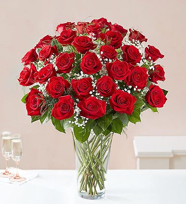 Ultimate Elegance&trade; Long Stem Red Roses