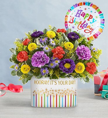 Hooray! It&rsquo;s Your Day!&trade; Bouquet 