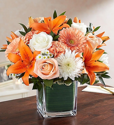 Healing Tears&trade; Peach, Orange &amp; White