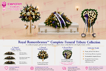 Royal Remembrance™ Complete Funeral Tribute Collection