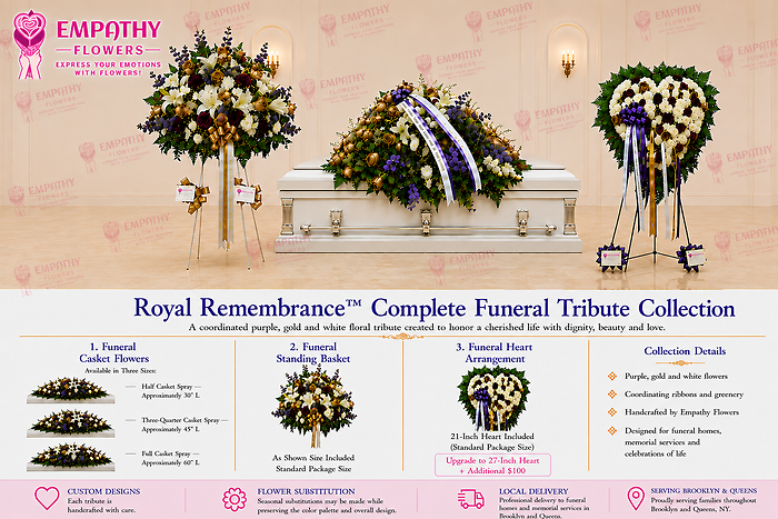 Royal Remembrance™ Complete Funeral Tribute Collection