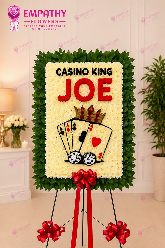 Custom Casino King Memorial Tribute