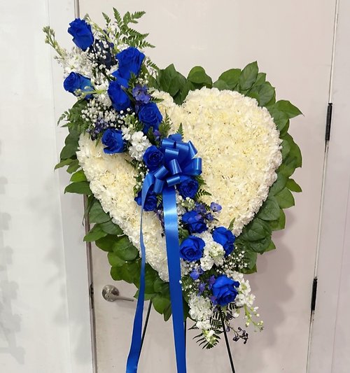 Blue Heavenly Broken Heart